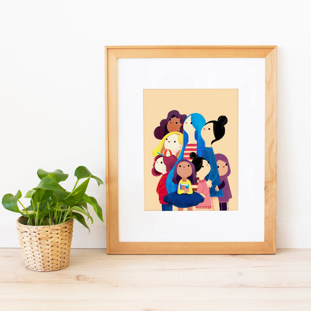 Girl Power Large Print