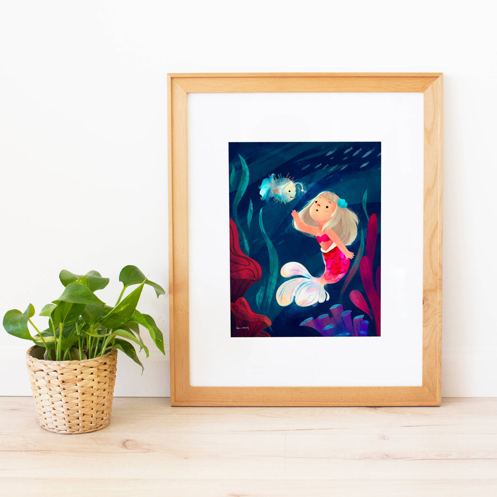 Mermaid Large Print