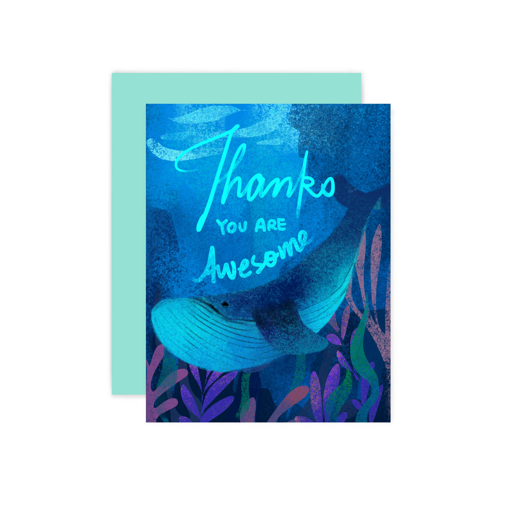 Thanks Whale Card