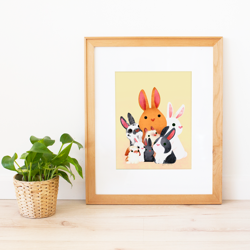 Bunny Power Large Print