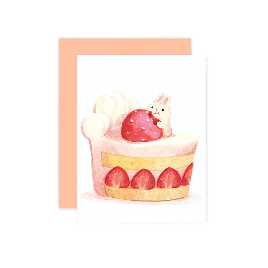 Strawberry Cake Card