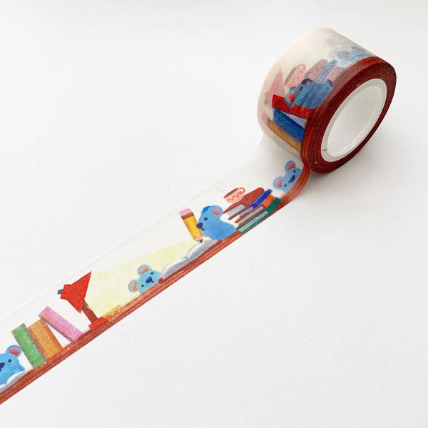 Wide Mice on Desk Washi Tape