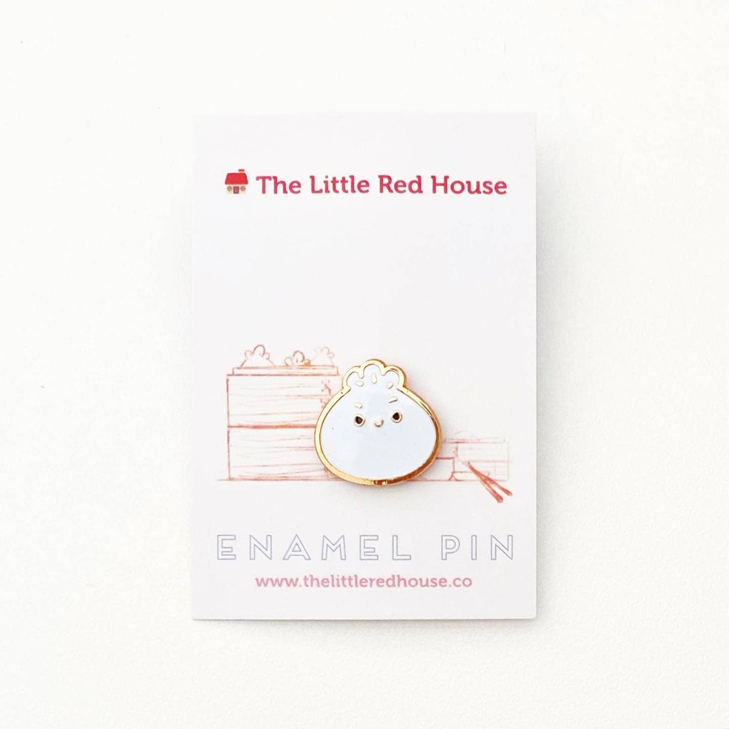 Confident Bao Enamel Pin