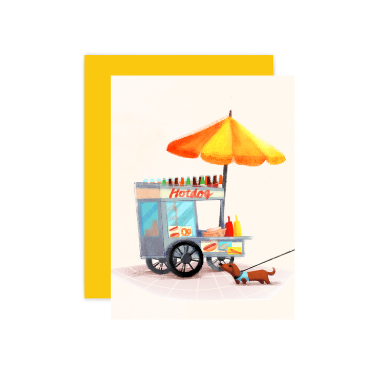 Hotdog Stand Card