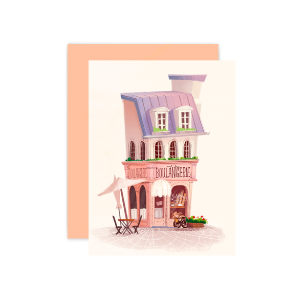 Paris Bakery Card