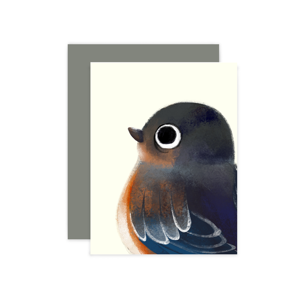 Eastern Bluebird Card