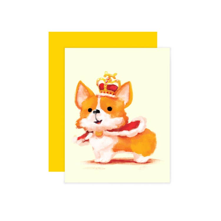 Royal Corgi Card