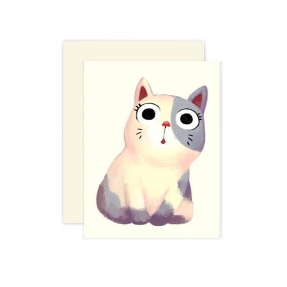 Chubby Cat Card