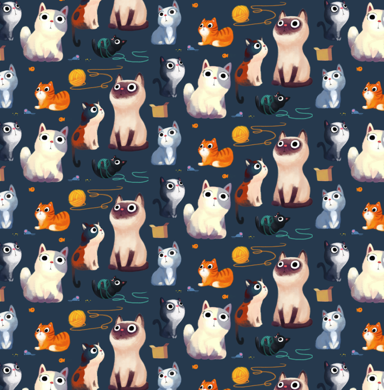 Cat Wrapping Paper