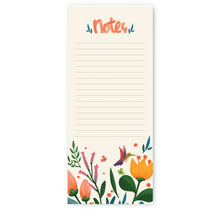 Floral Notepad