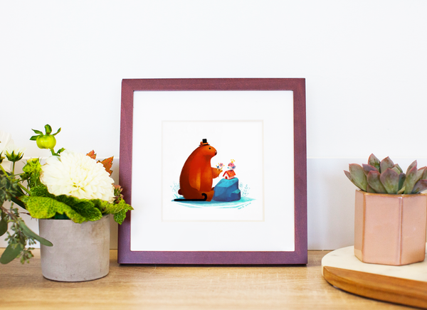 Bird and Bear Small Print