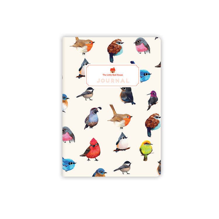 Sewn Bind Birdies Pocket Journal