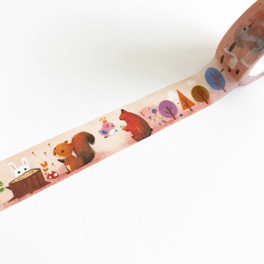 Forest Animals Washi tape