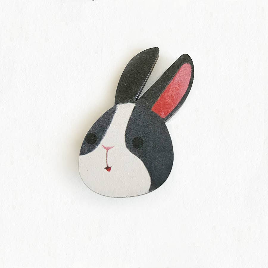 Dutch Rabbit Wooden Pin