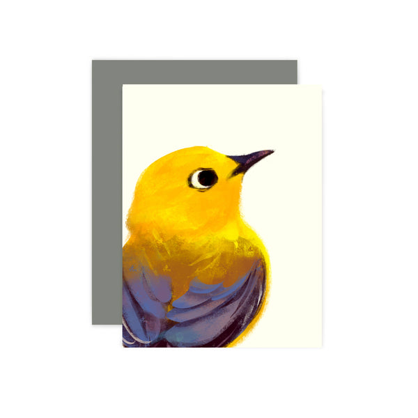 Prothonotary Warbler Bird Card