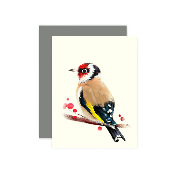 Goldfinch Bird Card