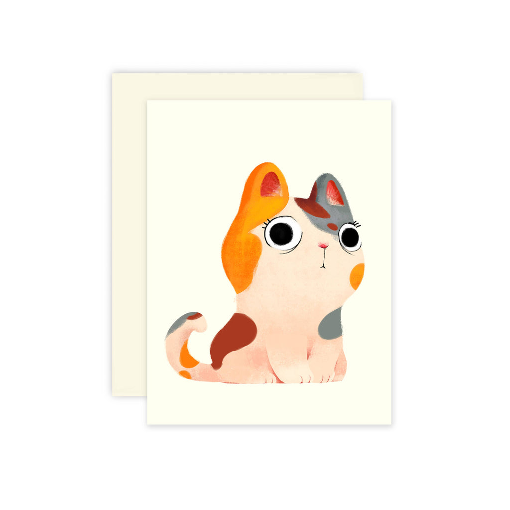 Calico Cat Card