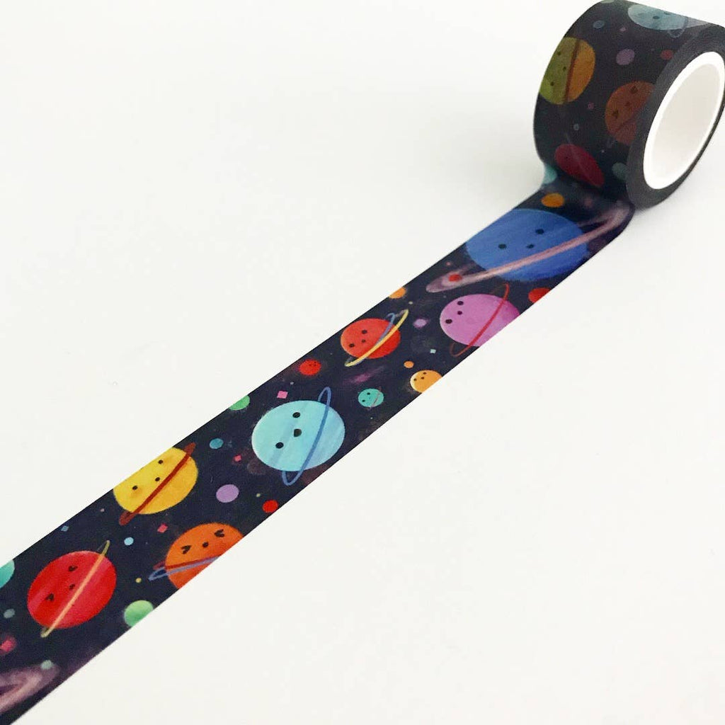 Wide Planets Washi Tape