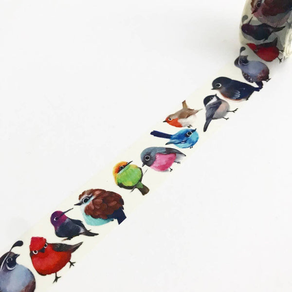 Wide Birdies Washi Tape