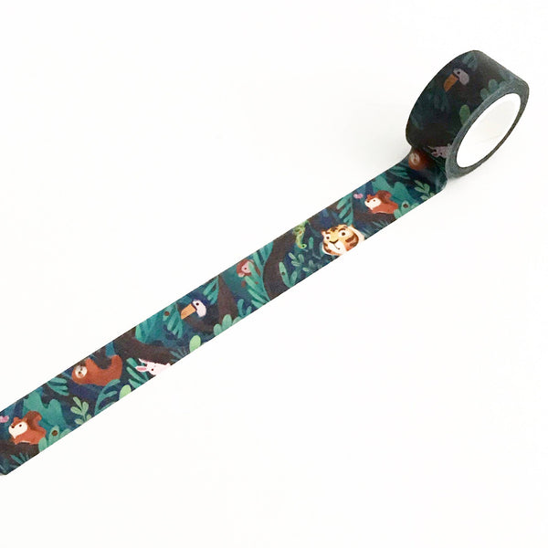 2cm Jungle Animals Washi Tape