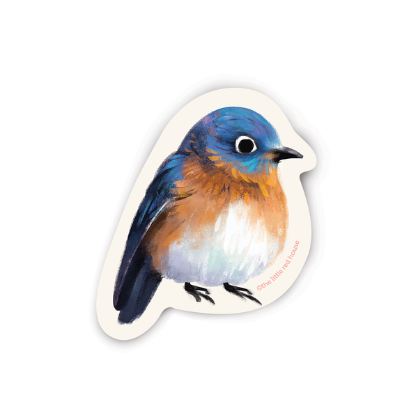 Lazuli Bunting Bird Vinyl Sticker