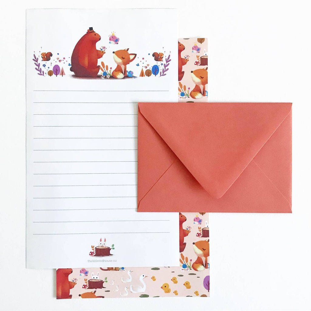 Forest Animals Letter Set