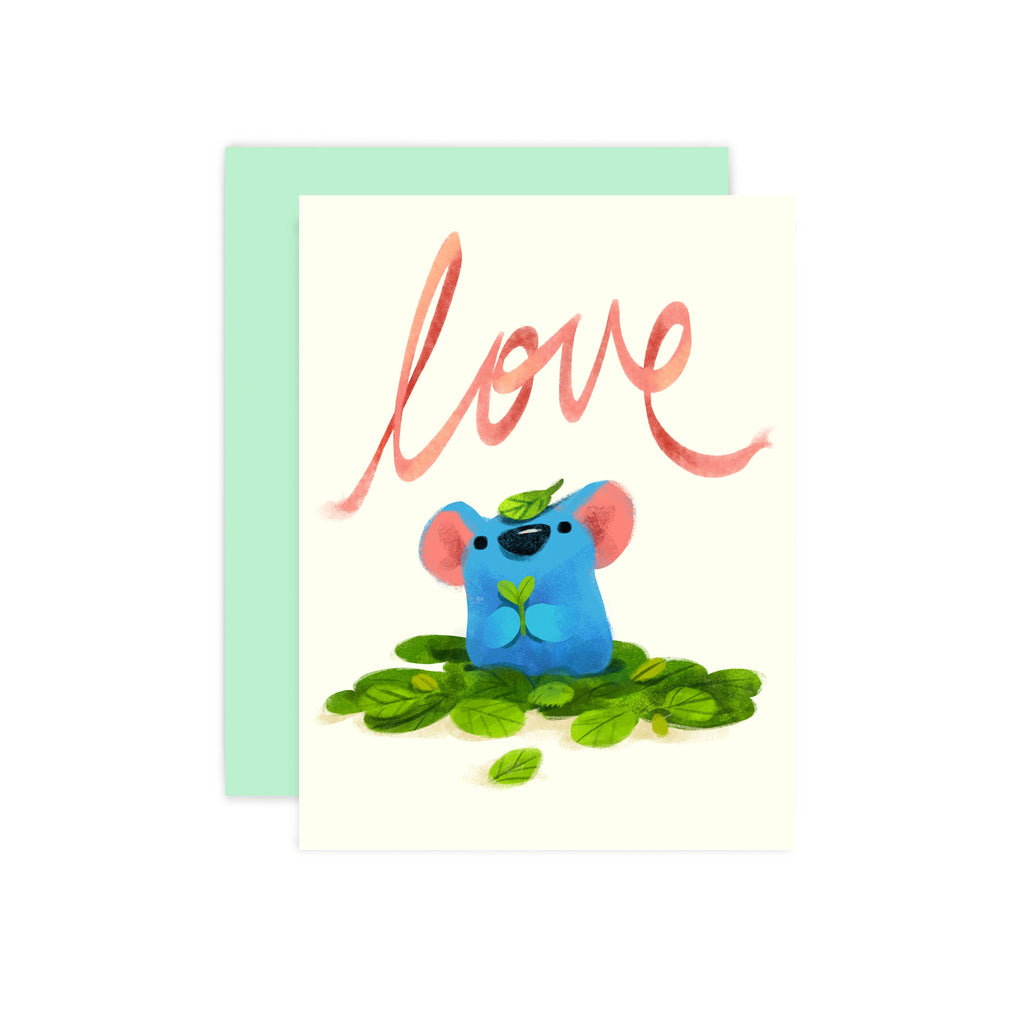 Love Mouse Card