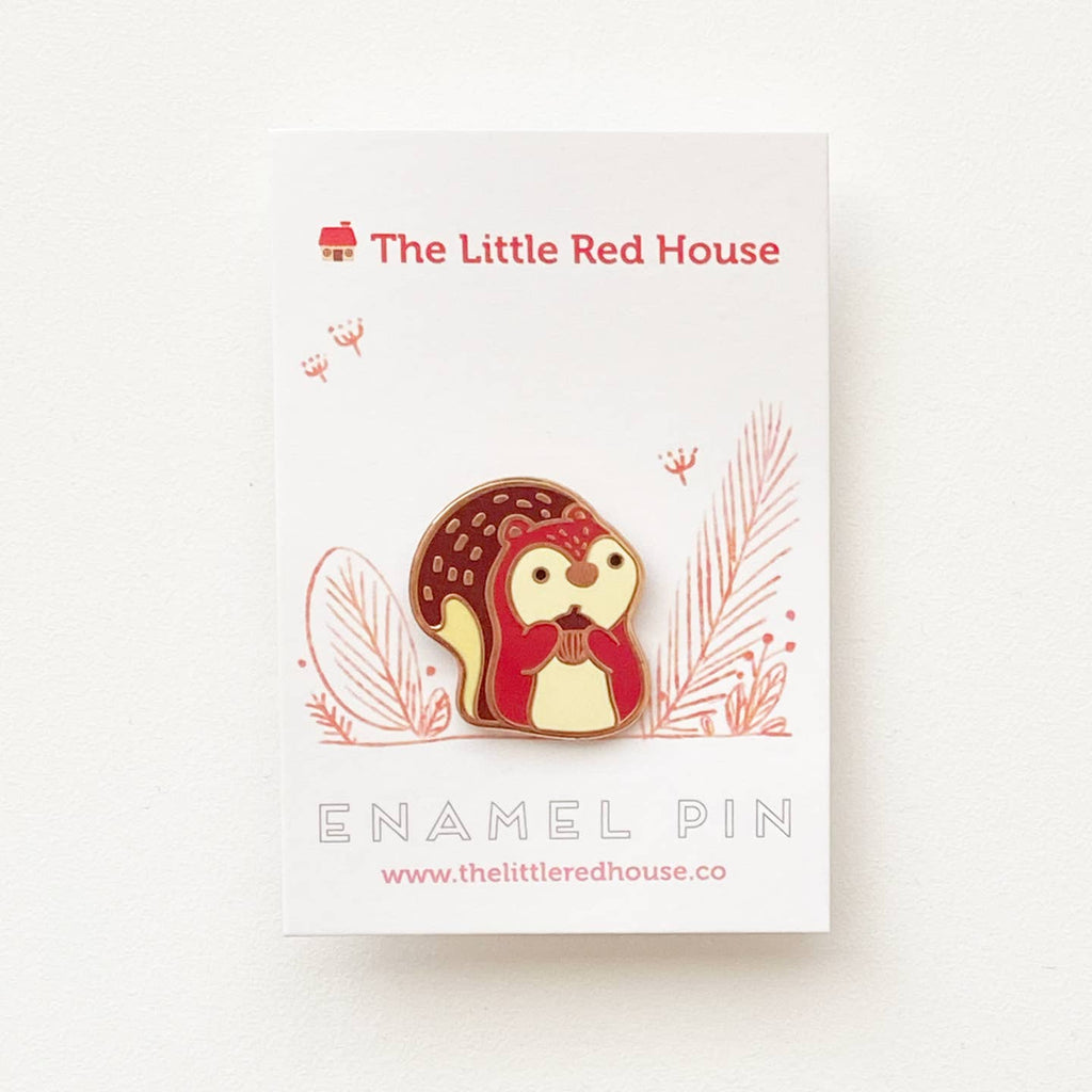 Squirrel Enamel Pin