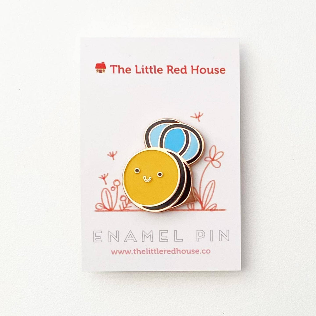 Big Bee Gold Plating Enamel Pin