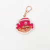 Takoyaki with Octopus Acrylic Keychain