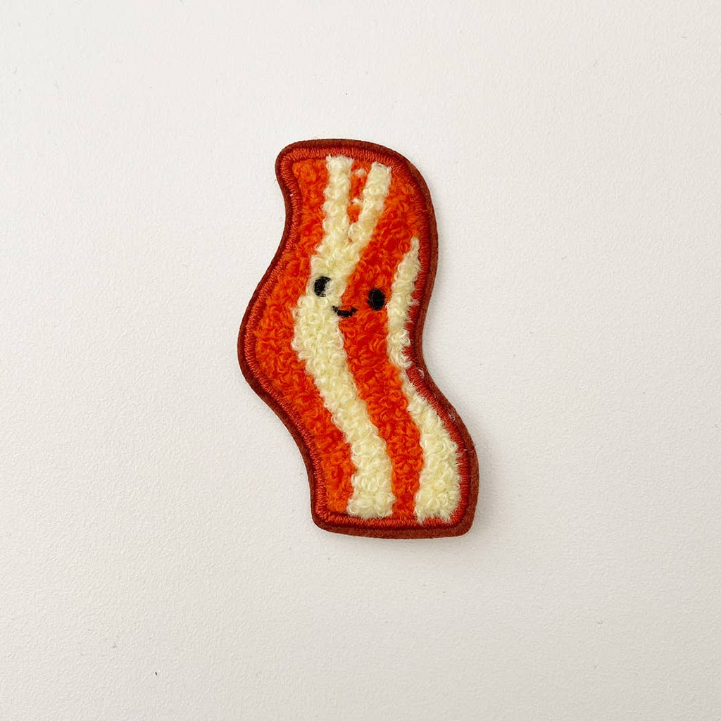 Bacon Stick On Chenille Patch