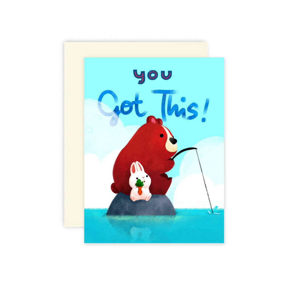 You Got This Fishing Card