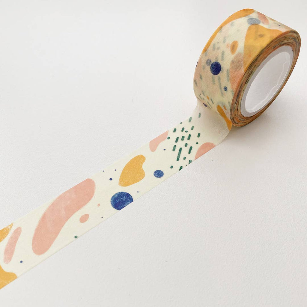 2cm Organic Shapes Washi Tape