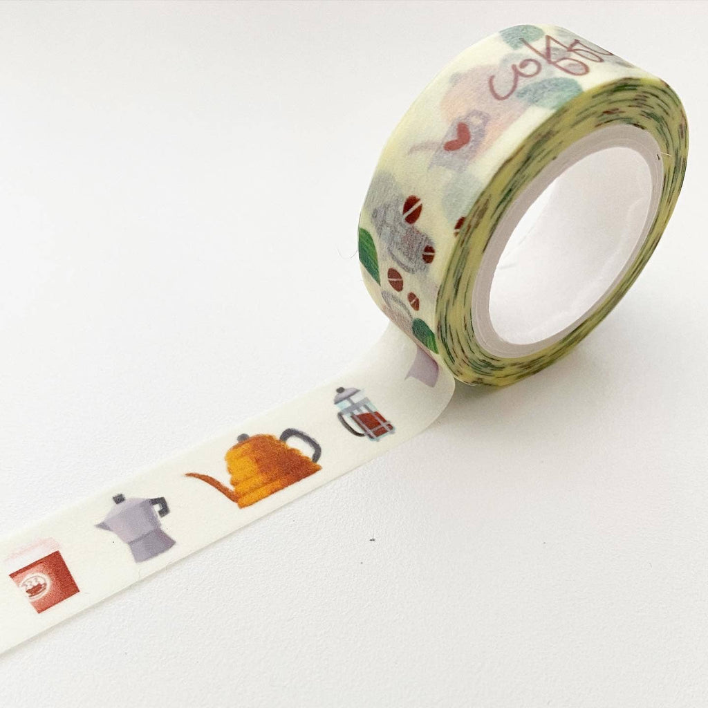 15mm Coffee Lover Washi Tape