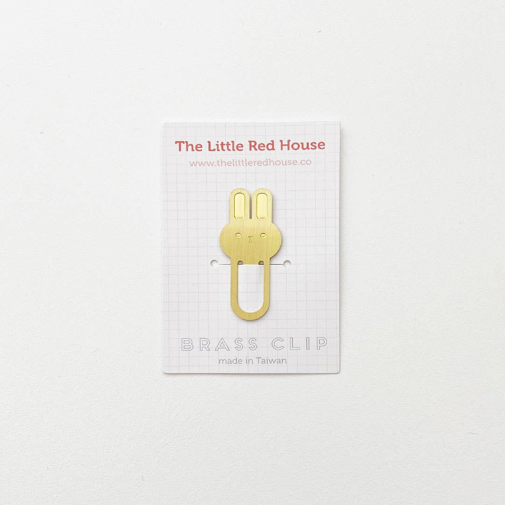 Bunny Brass Clip/Bookmark