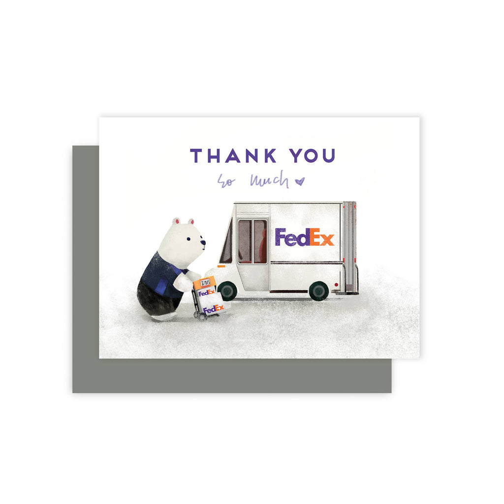 FedEx Thank You Card