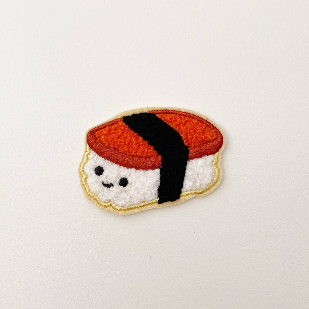 Spam Musubi Stick On Chenille Patch