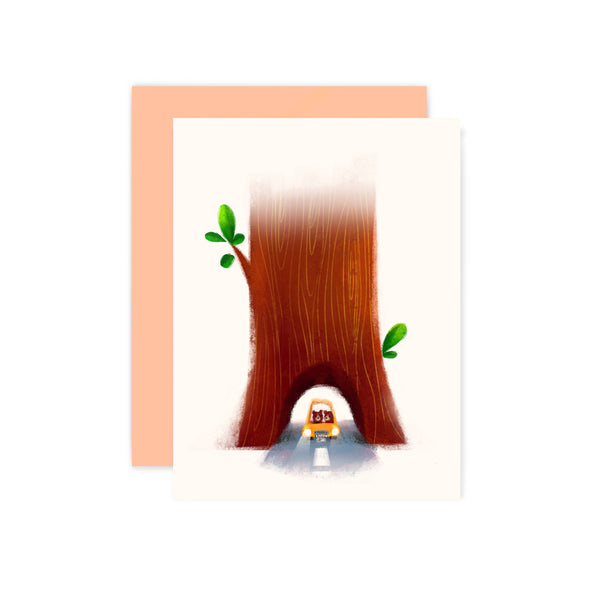 Redwood Trees Card