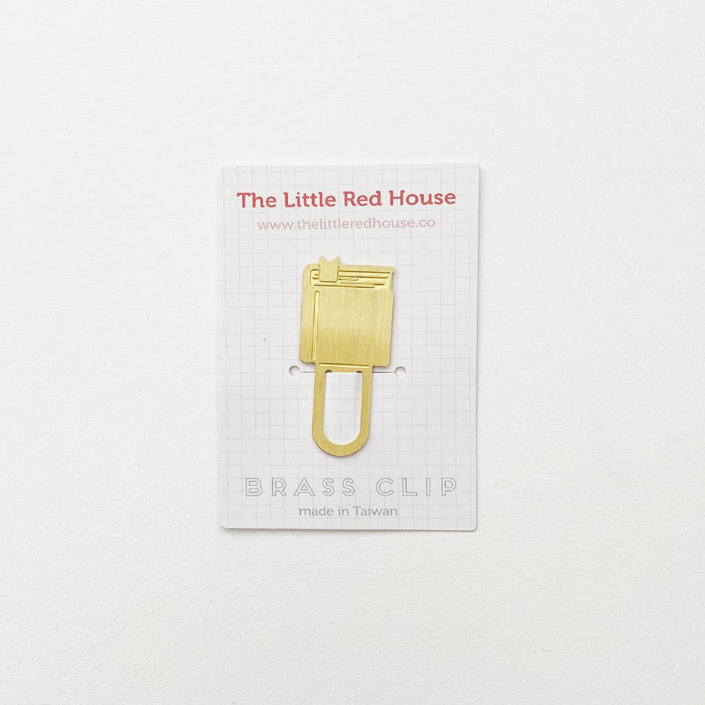 Book Brass Clip/Bookmark