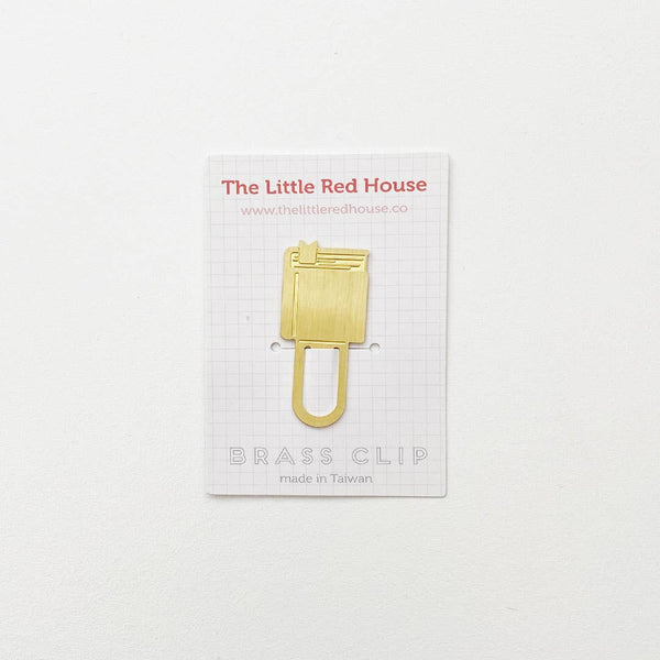 Book Brass Clip/Bookmark