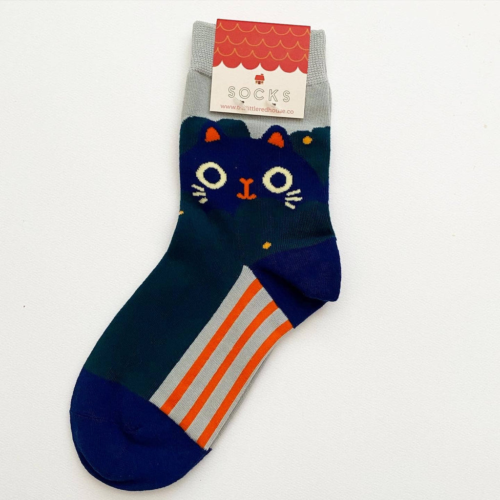 Black Cat Socks