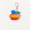 Mice with Egg Tart Acrylic Keychain