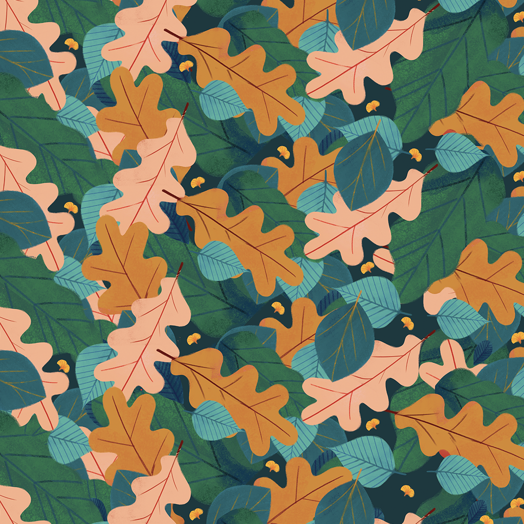 Autumn Leaves Wrapping Paper