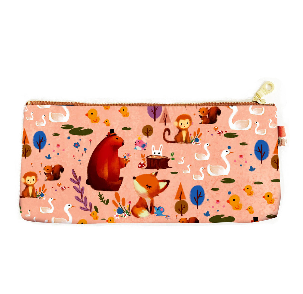 Forest Animals Pencil Bag