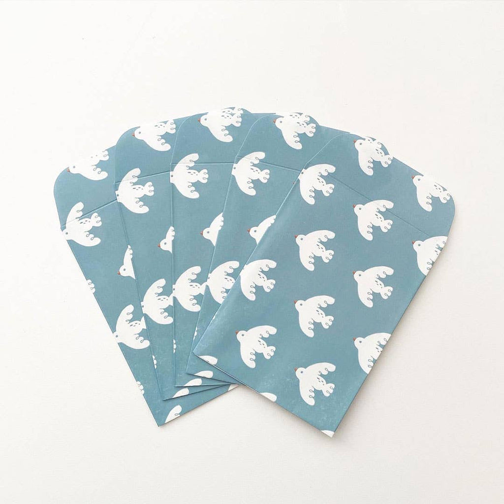 Blue Seagull Small Paper Gift Bags