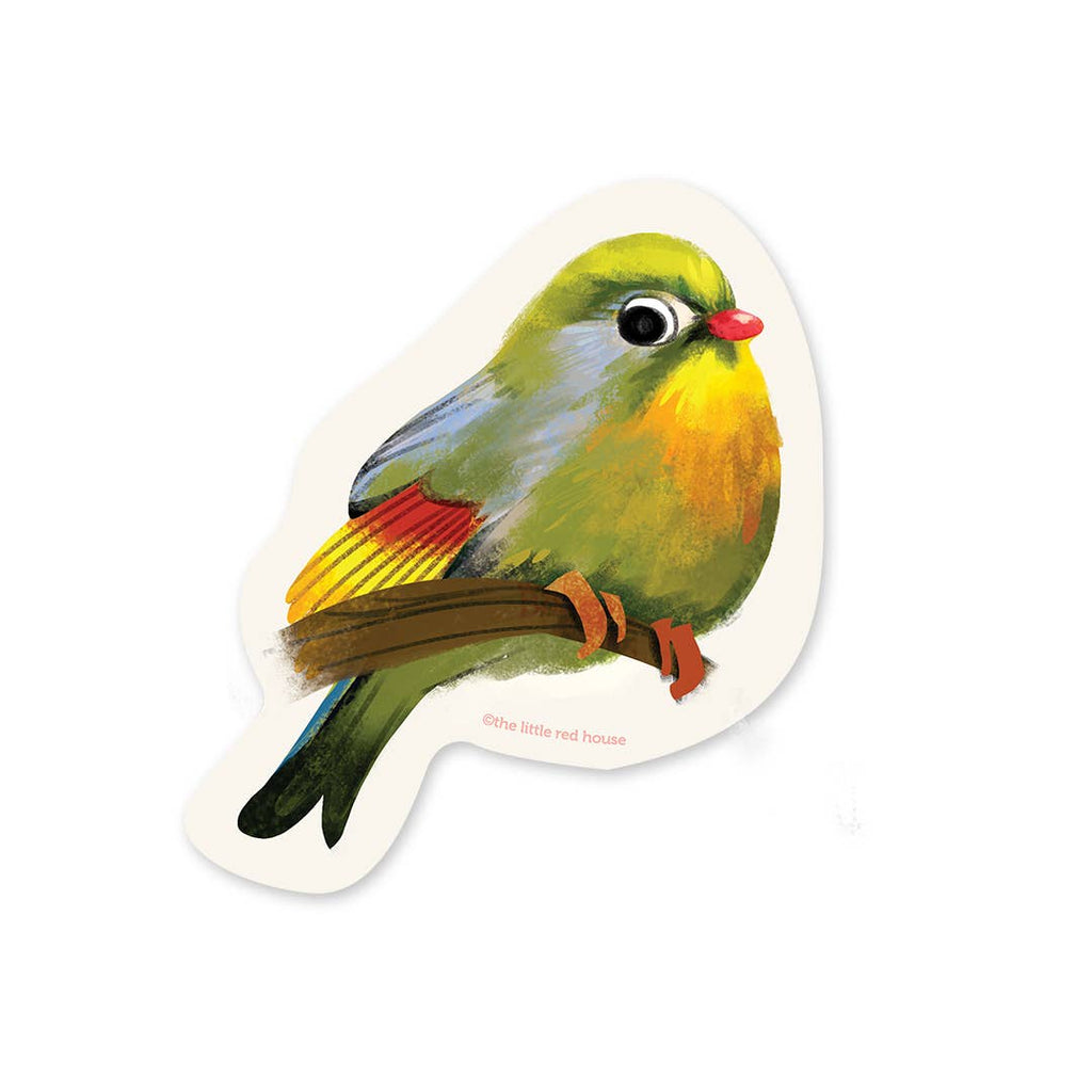 Pekin Nightingale Bird Vinyl Sticker