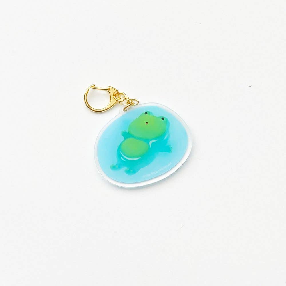 Chill Frog Acrylic Keychain