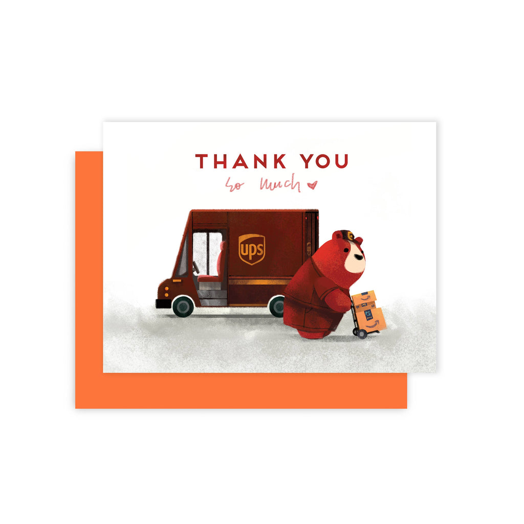 UPS Thank You Card