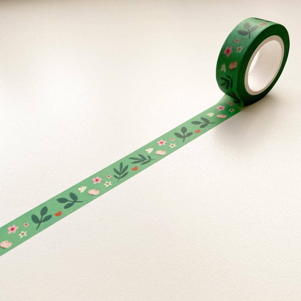 15mm Spring Floral Washi Tape